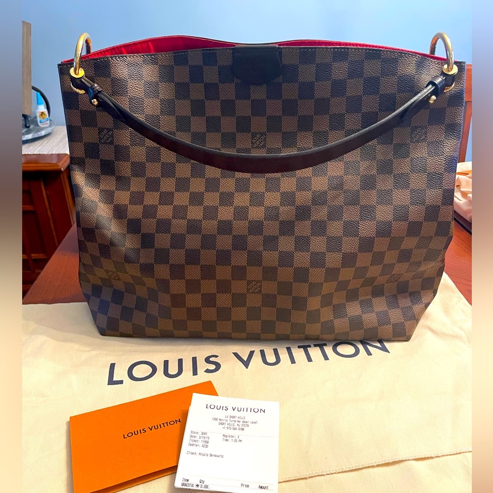 Authentic Louis Vuitton Graceful MM Bag Excellent Condition